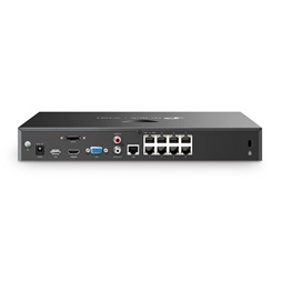 TP-Link VIGI NVR2008H-8MP /8 csatorna/H265+/80Mbps rögzítés/2x SATA/8x PoE+ (93W) hálózati rögzítő (NVR)