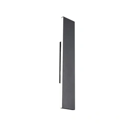 TRIO 225174742 Concha 47 cm antracit fali lámpa