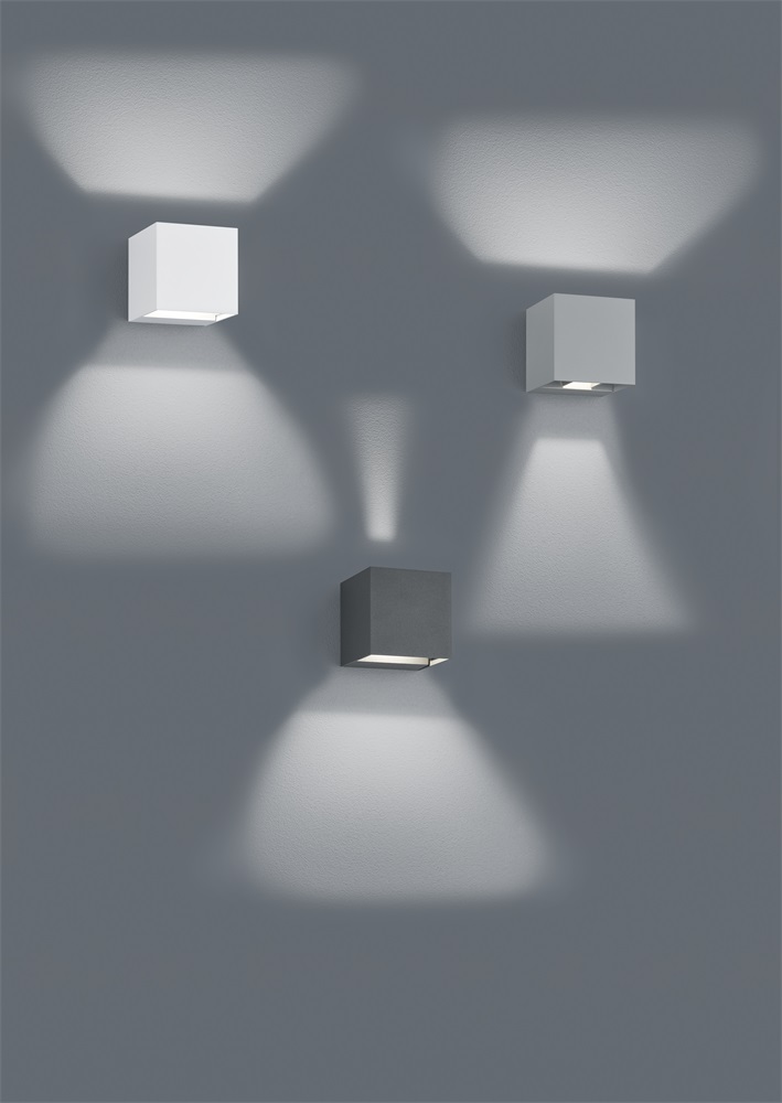 TRIO 226860231 Adaja fehér kültéri LED fali lámpa