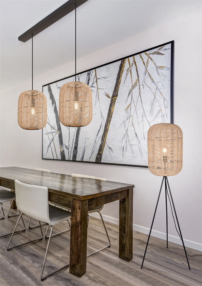 TRIO 403000132 Runa fekete LED állólámpa