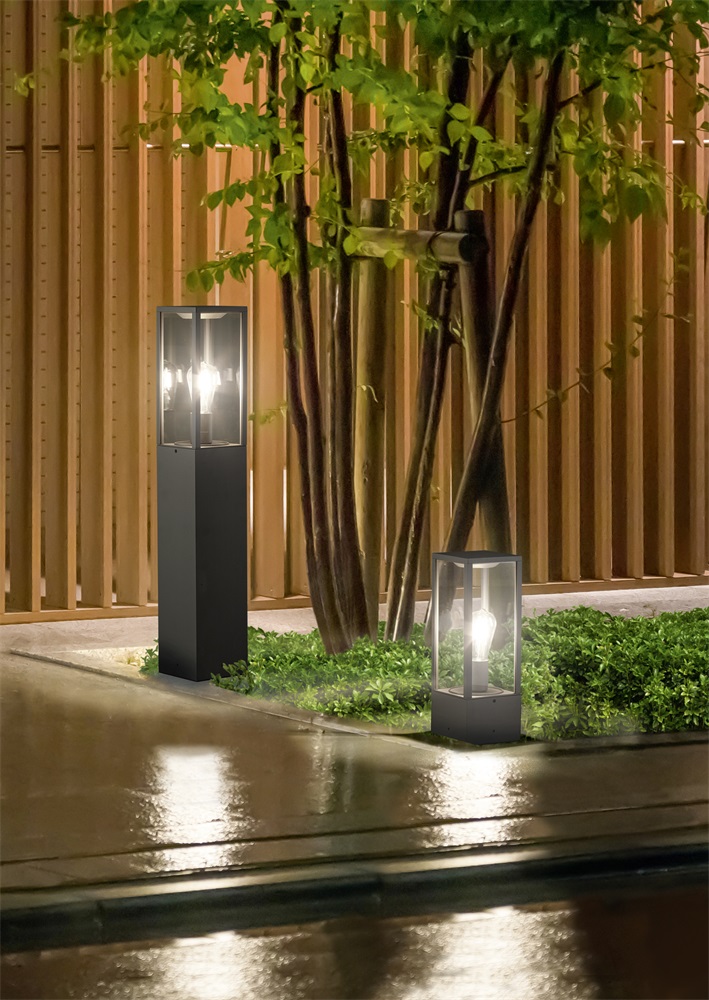 TRIO 501860142 Garonne 60W E27 antracit oszlop lámpatest