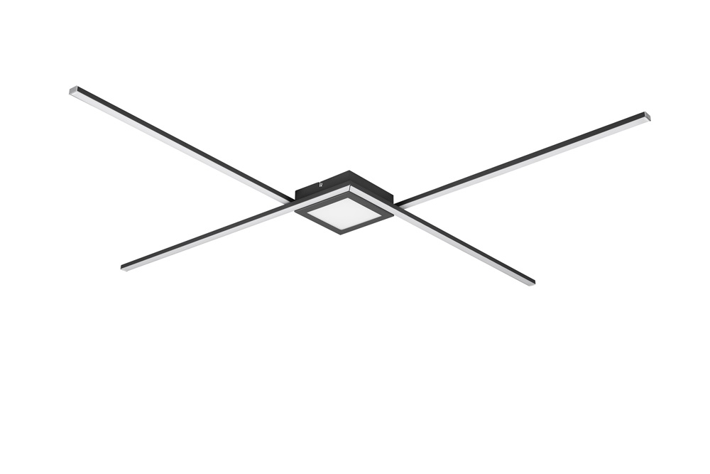 TRIO 674410342 Oxford antracit LED fali/mennyezeti lámpa