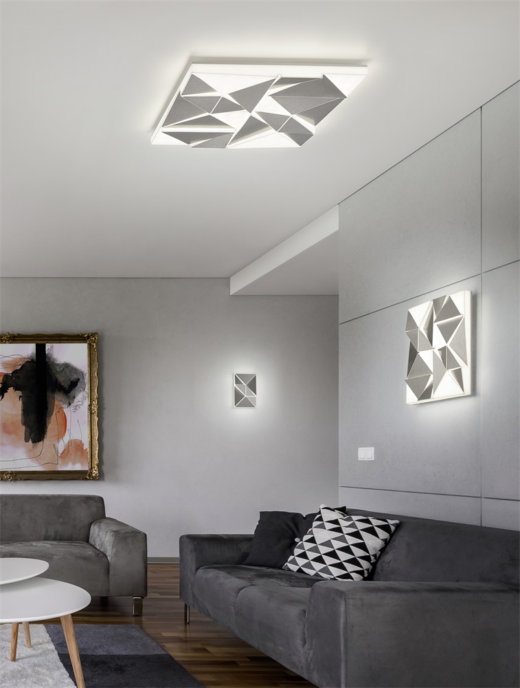 TRIO 674816005 Trinity 45W 4000lm 3000 - 5500K szálcsiszolt alumínium mennyezeti lámpatest