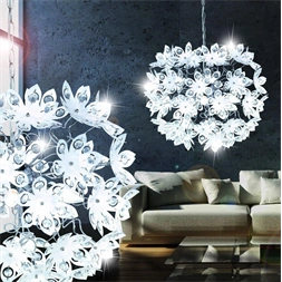 TRIO R11905001 Blowball 40W E14 króm függesztett lámpatest