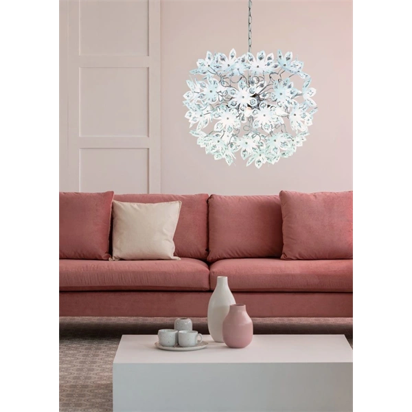 TRIO R11905001 Blowball 40W E14 króm függesztett lámpatest