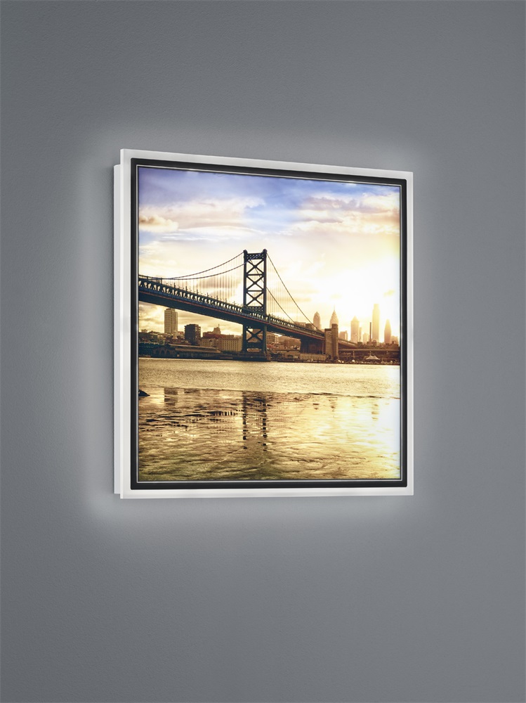 TRIO R22140201 Bridge 42x42 cm fali lámpa