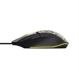 TRUST 25749 GXT 113 Felox led világítással fekete gamer egér