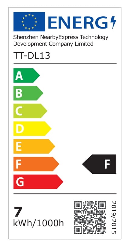 Taotronics TT-DL13 alumínium fekete LED lámpa