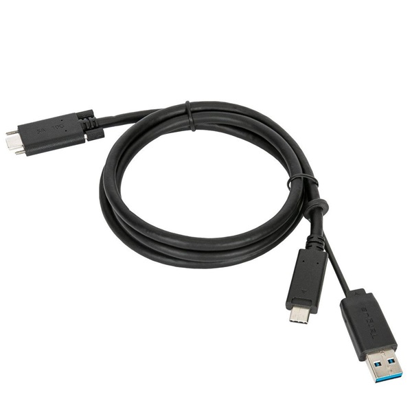 Targus Univerzális USB-C® DV4K dokkolóállomás (100W, 4K, 2 HDMI, 2 DisplayPort, 4x USB-A, 1x USB-C, Ethernet, audio)