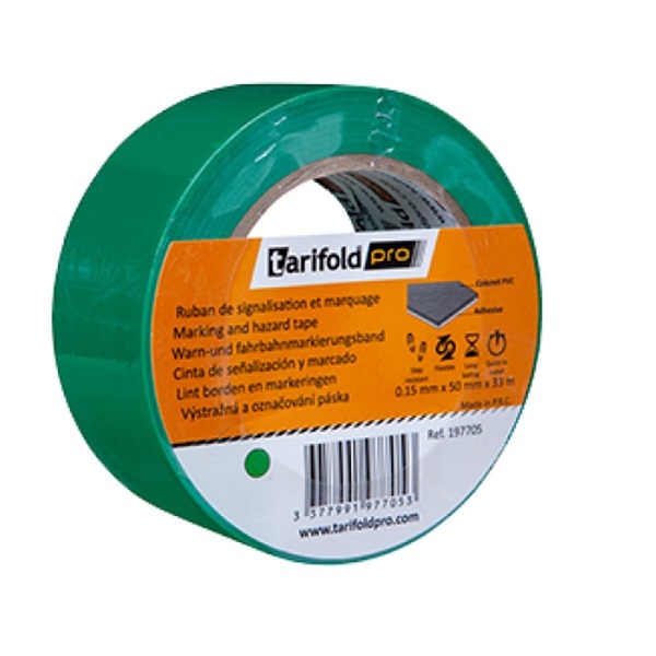 Tarifold 50mmx33m zöld padlójelölő szalag