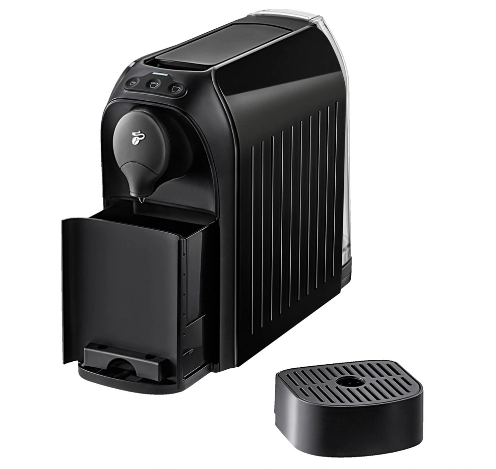 Tchibo Cafissimo Easy Black kapszulás kávéfőző +Caf. Espresso Elegant Aroma 8x10db + Caf. Espresso Intense Aroma 8x10db