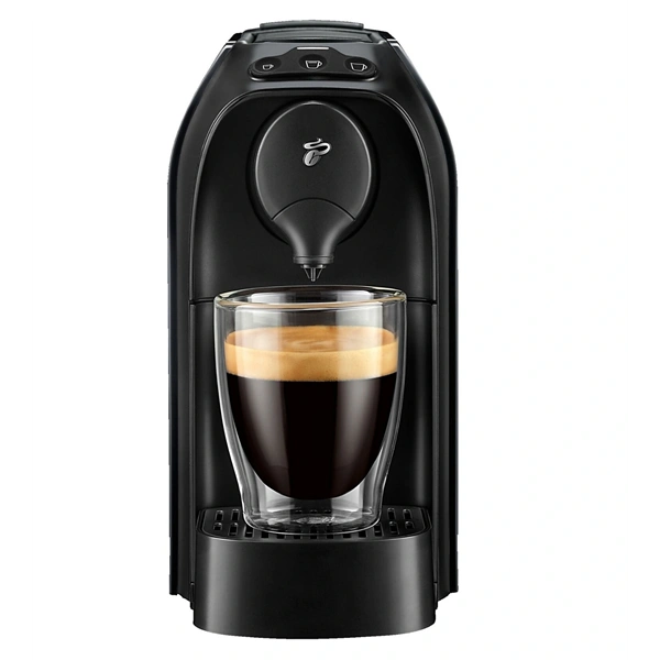 Tchibo Cafissimo Easy Black kapszulás kávéfőző +Caf. Espresso Elegant Aroma 8x10db + Caf. Espresso Intense Aroma 8x10db