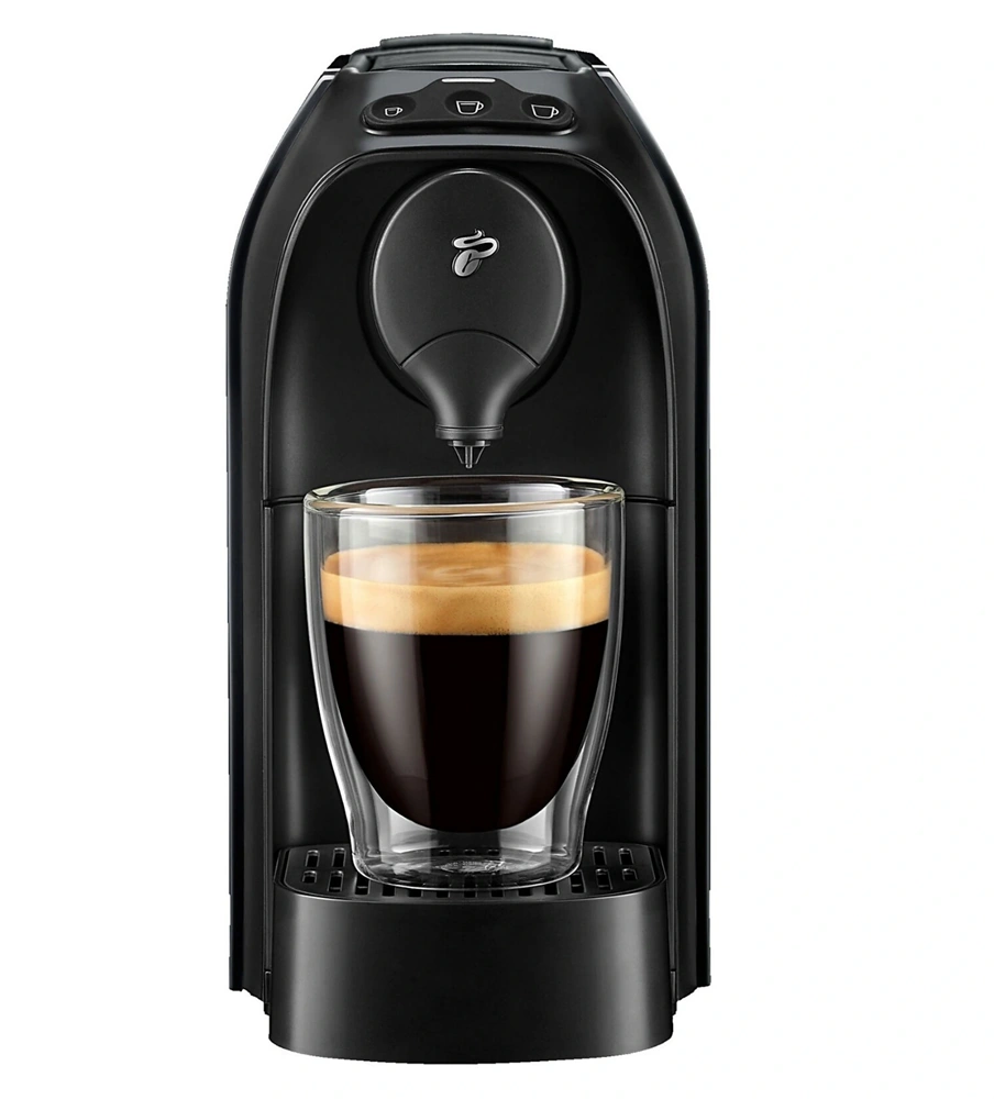 Tchibo Cafissimo Easy Black kapszulás kávéfőző +Caf. Espresso Elegant Aroma 8x10db + Caf. Espresso Intense Aroma 8x10db