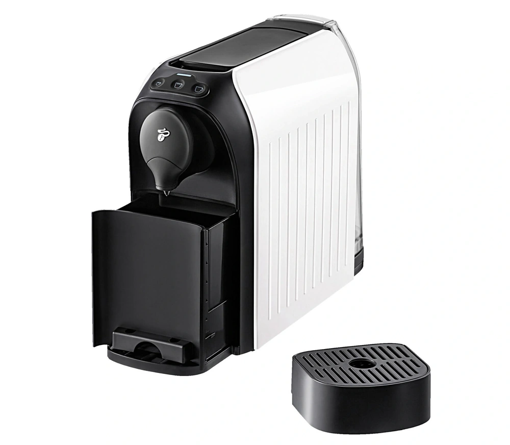 Tchibo Cafissimo Easy White kapszulás kávéfőző +Caf. Espresso Elegant Aroma 8x10db + Caf. Espresso Intense Aroma 8x10db