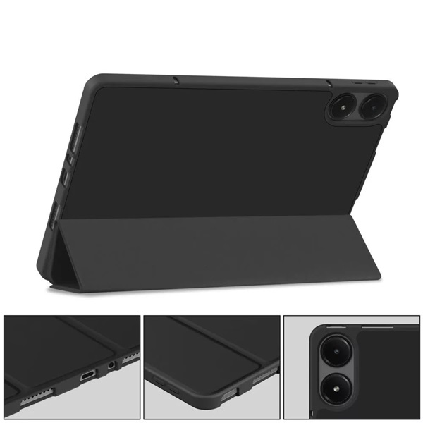 Tech-Protect TP310678 Xiaomi Redmi Pad Pro 12.1 (Smart Case Pen) fekete tablet tok