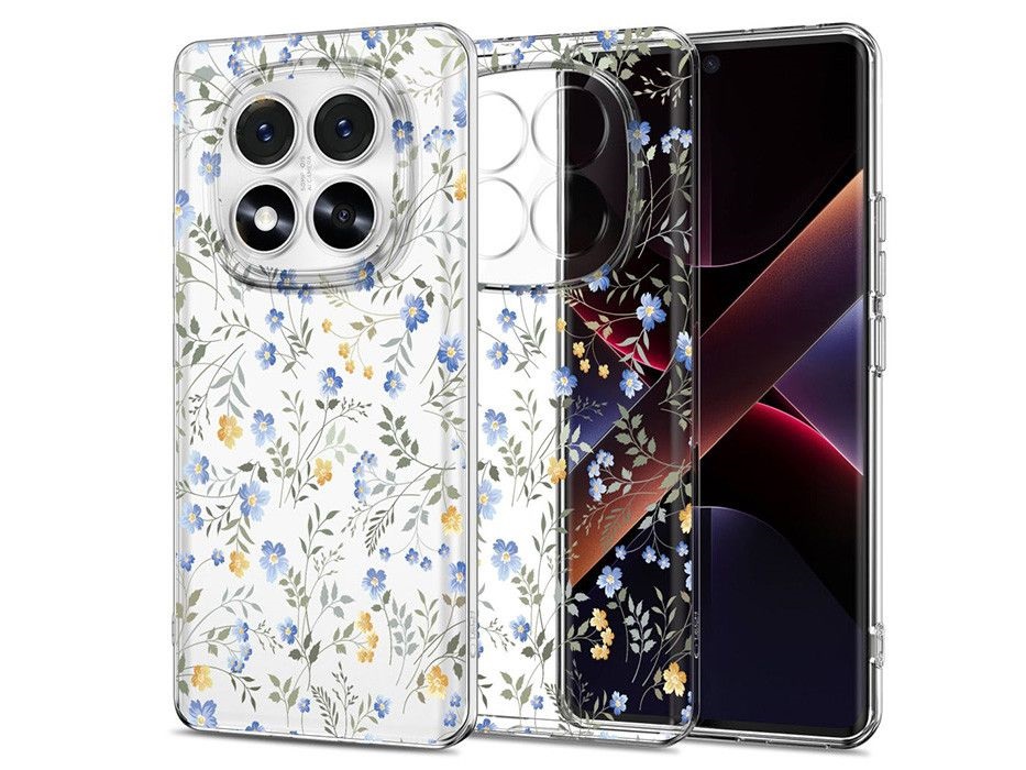 Tech-Protect TP361519 Xiaomi Redmi Note 14 Pro 5G/Poco X7 5G FlexAir+ spring flowers szilikon tok