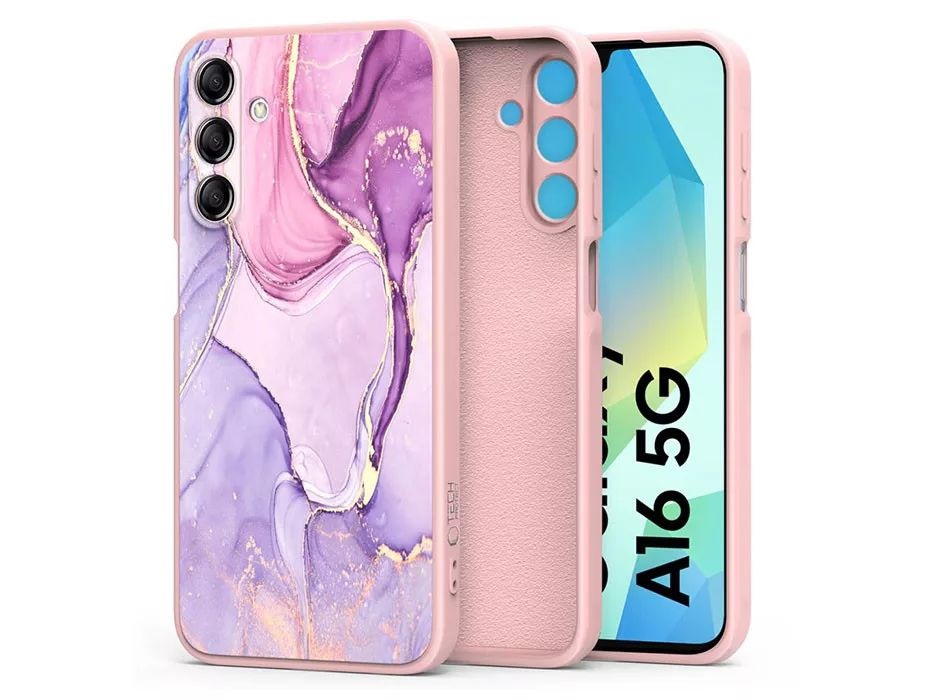 Tech-Protect TP372720 Samsung SM-A165 Galaxy A16 4G/A16 5G Icon marble szilikon tok