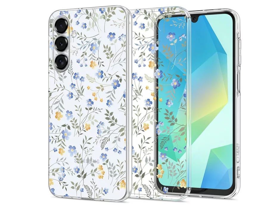 Tech-Protect TP372775 Samsung SM-A165 Galaxy A16 4G/A16 5G FlexAir+ spring flowers szilikon tok