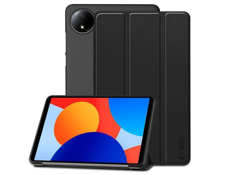 Tech-Protect TP375875 Xiaomi Redmi Pad SE 8.7 (Smart Case) fekete tablet tok