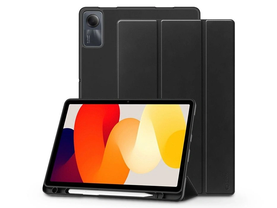 Tech-Protect TP606096 Xiaomi Redmi Pad SE 11.0 (Smart Case Pen) fekete tablet tok