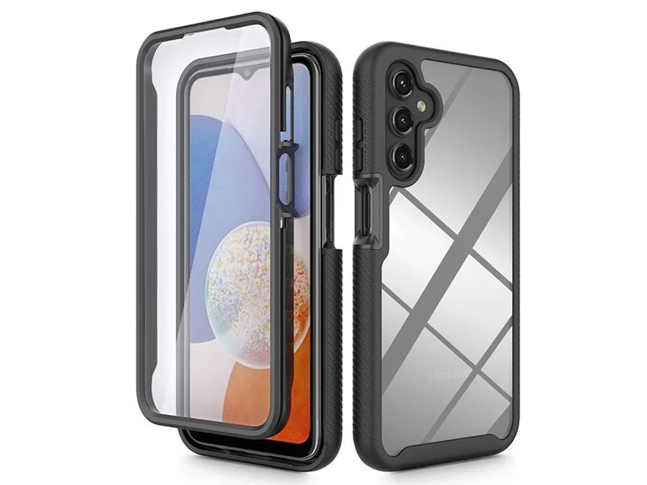 Tech-Protect TP690183 Samsung Galaxy A15 4G/Galaxy A15 5G Defense360 fekete ütésálló hátlap