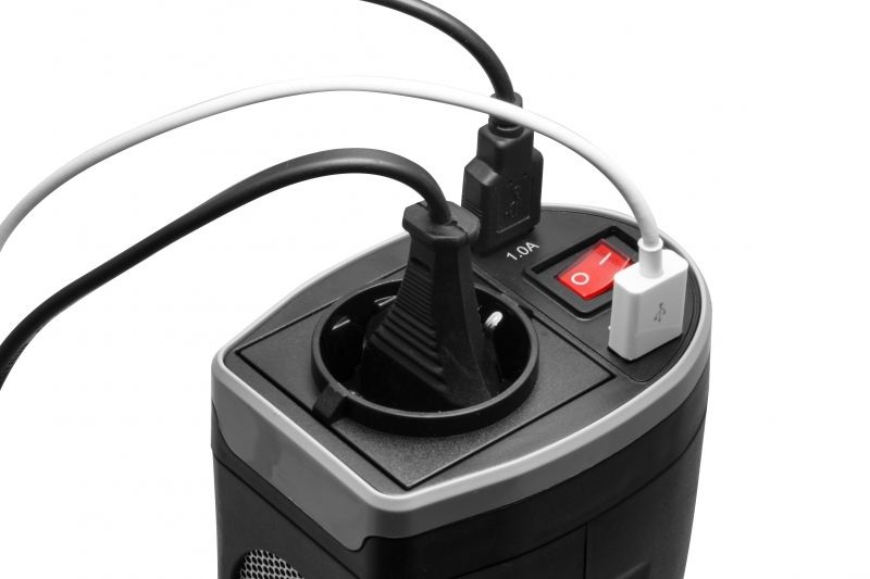 Technaxx TE13 2xUSB 1xAC autós inverter