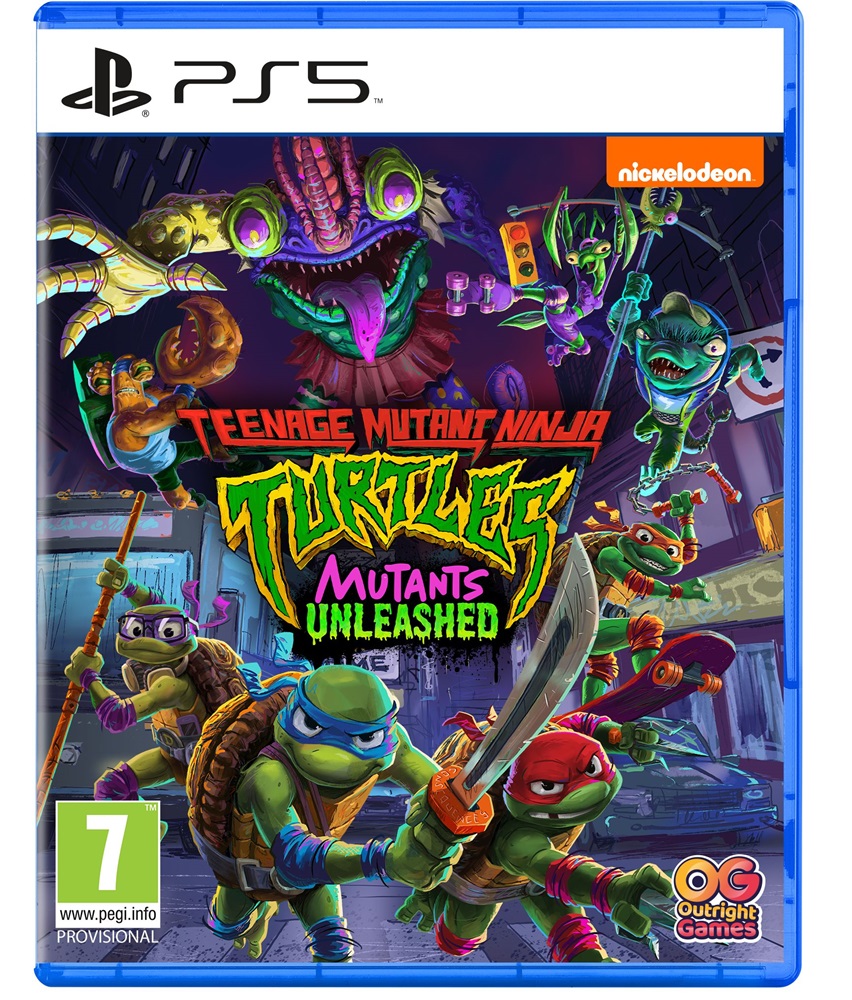 Teenage Mutant Ninja Turtles: Mutants Unleashed PS5 játékszoftver