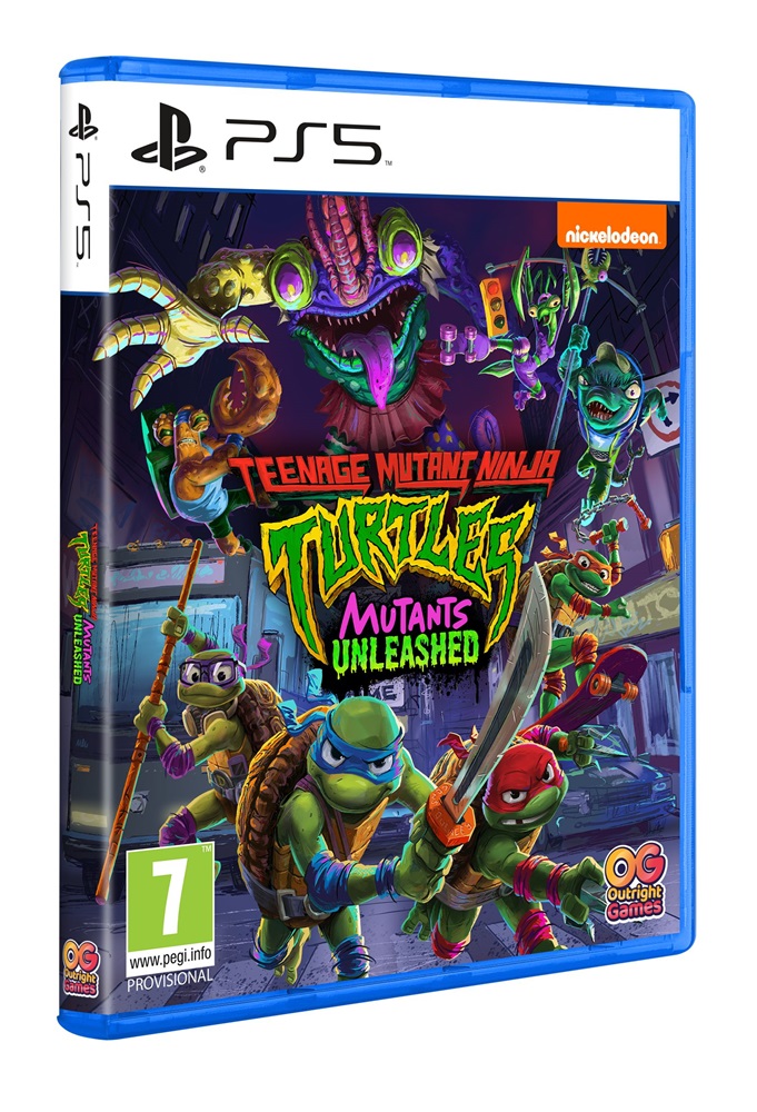 Teenage Mutant Ninja Turtles: Mutants Unleashed PS5 játékszoftver
