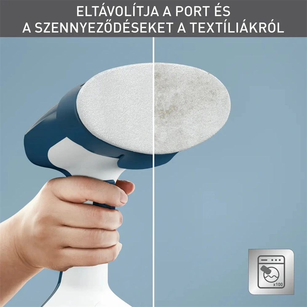 Tefal DT7130E1 Access Steam Easy kék-fehér kézi ruhagőzölő