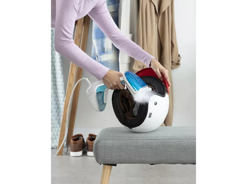 Tefal DT9530E1 Pure Tex kék-fehér kézi ruhagőzölő