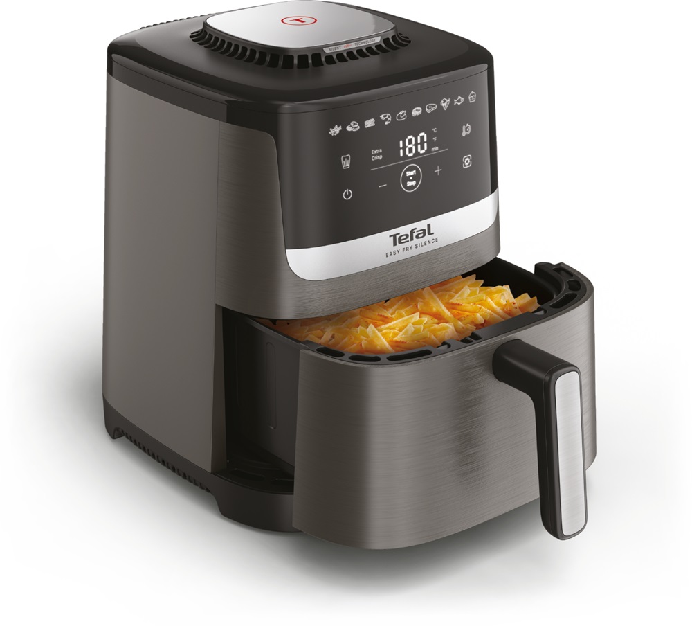 Tefal EY551HE0 Easy Fry Silence Coal XL 5L forrólevegős sütő