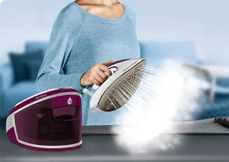 Tefal Express Power SV8061E0 lila-fehér gőzállomás