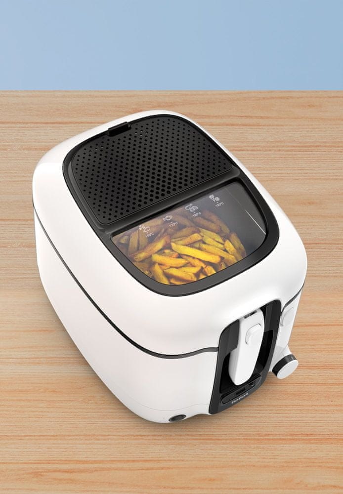 Tefal FR314030 Super Uno fehér olajsütő