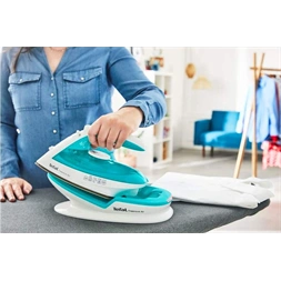 Tefal FV6520E0 kék-fehér vezeték nélküli gőzölős vasaló