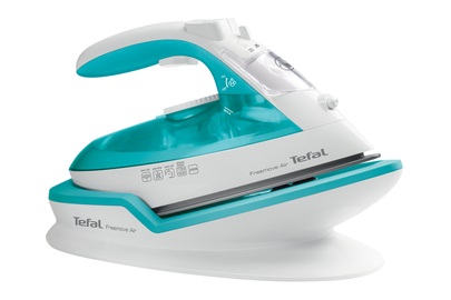 Tefal FV6520E0 kék-fehér vezeték nélküli gőzölős vasaló