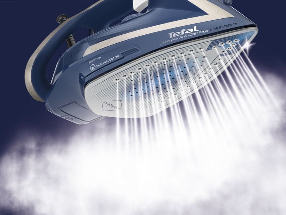 Tefal FV6830E0 Ultragliss Plus sötétkék gőzölős vasaló