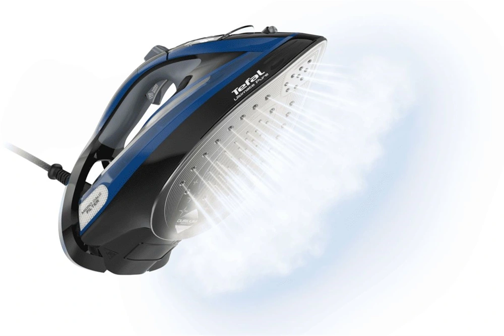 Tefal FV9848E0 Ultimate Pure sötétkék-fekete gőzölős vasaló