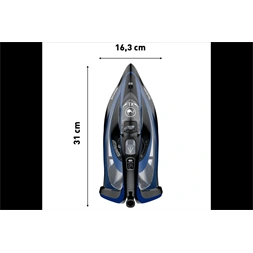 Tefal FV9848E0 Ultimate Pure sötétkék-fekete gőzölős vasaló