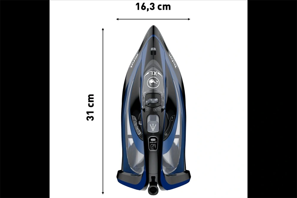 Tefal FV9848E0 Ultimate Pure sötétkék-fekete gőzölős vasaló