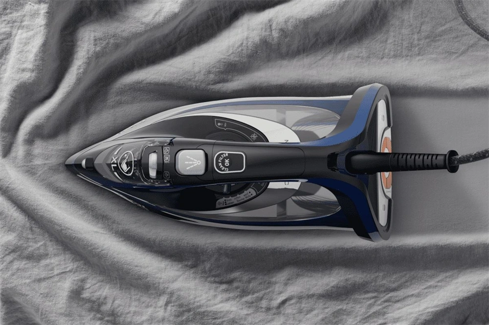 Tefal FV9848E0 Ultimate Pure sötétkék-fekete gőzölős vasaló