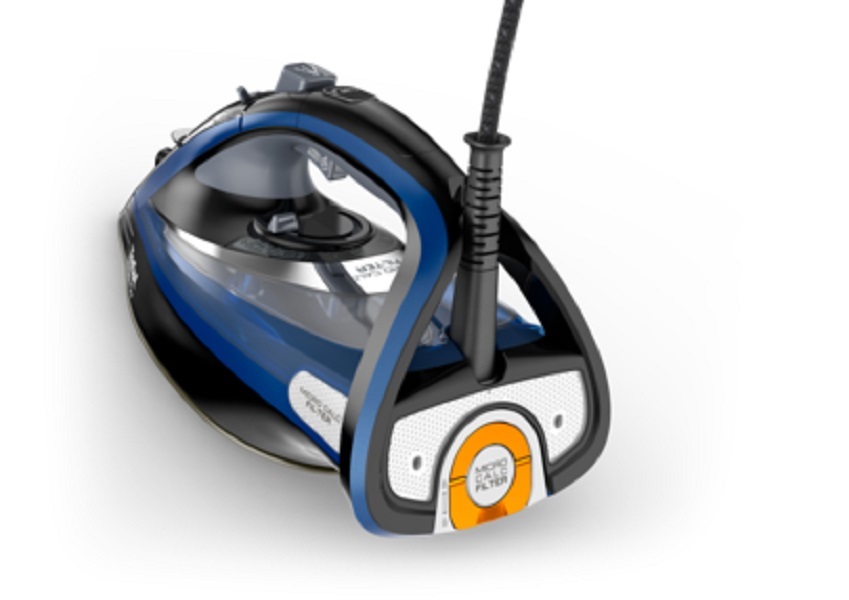 Tefal FV9848E0 Ultimate Pure sötétkék-fekete gőzölős vasaló