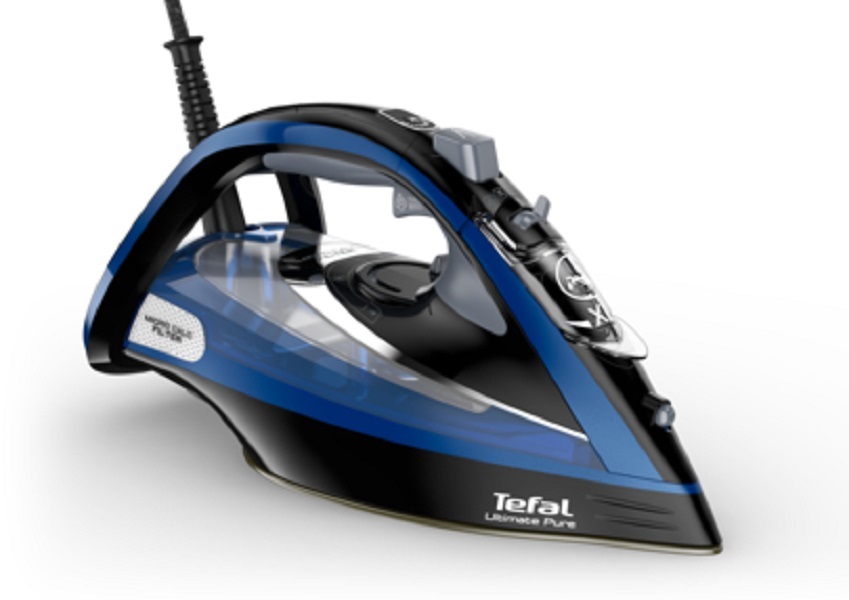 Tefal FV9848E0 Ultimate Pure sötétkék-fekete gőzölős vasaló
