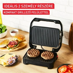 Tefal GC270D10 Inicio Compact szürke-fekete kontaktgrill