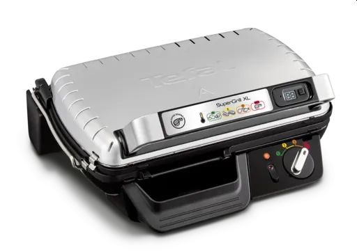 Tefal GC461B34 Supergrill XL ezüst-fekete kontaktgrill