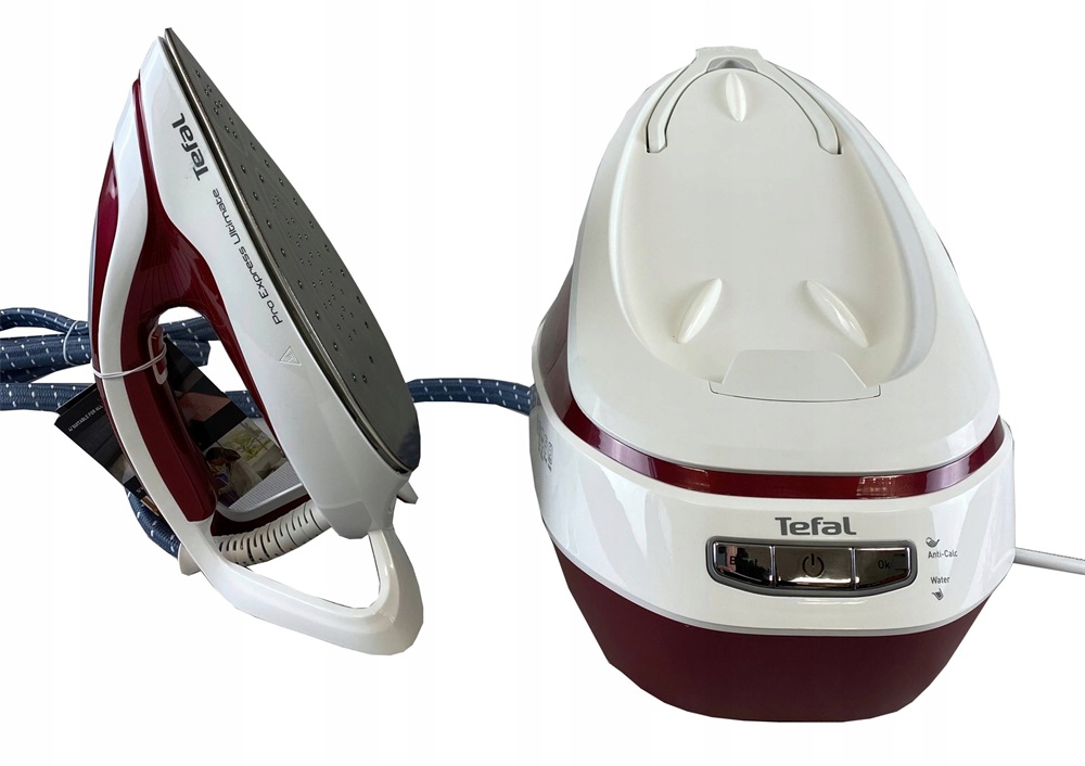 Tefal GV9711E0 bordó-fehér gőzállomás