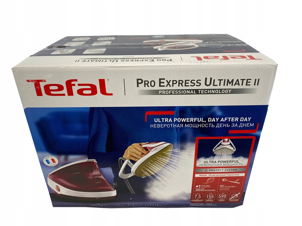 Tefal GV9711E0 bordó-fehér gőzállomás