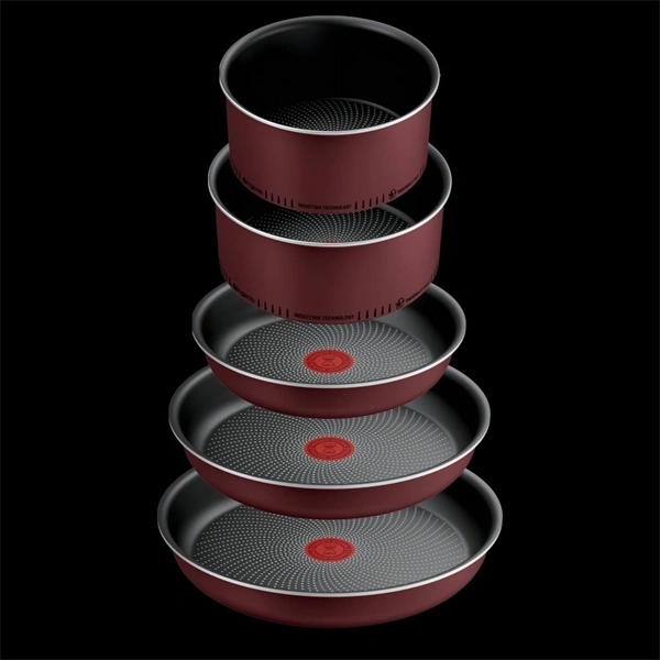 Tefal L7249802 Simply Cook 6 részes rozsdamentes acél edénykészlet