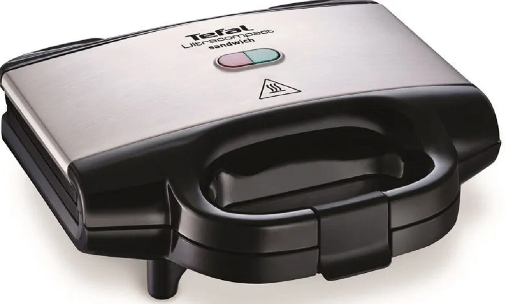 Tefal SM155212 UltraCompact inox-fekete szendvicssütő
