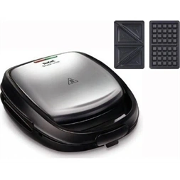 Tefal SW342D38 3in1 inox-fekete gorfi - grill/panini - szendvicssütő