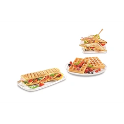 Tefal SW342D38 3in1 inox-fekete gorfi - grill/panini - szendvicssütő